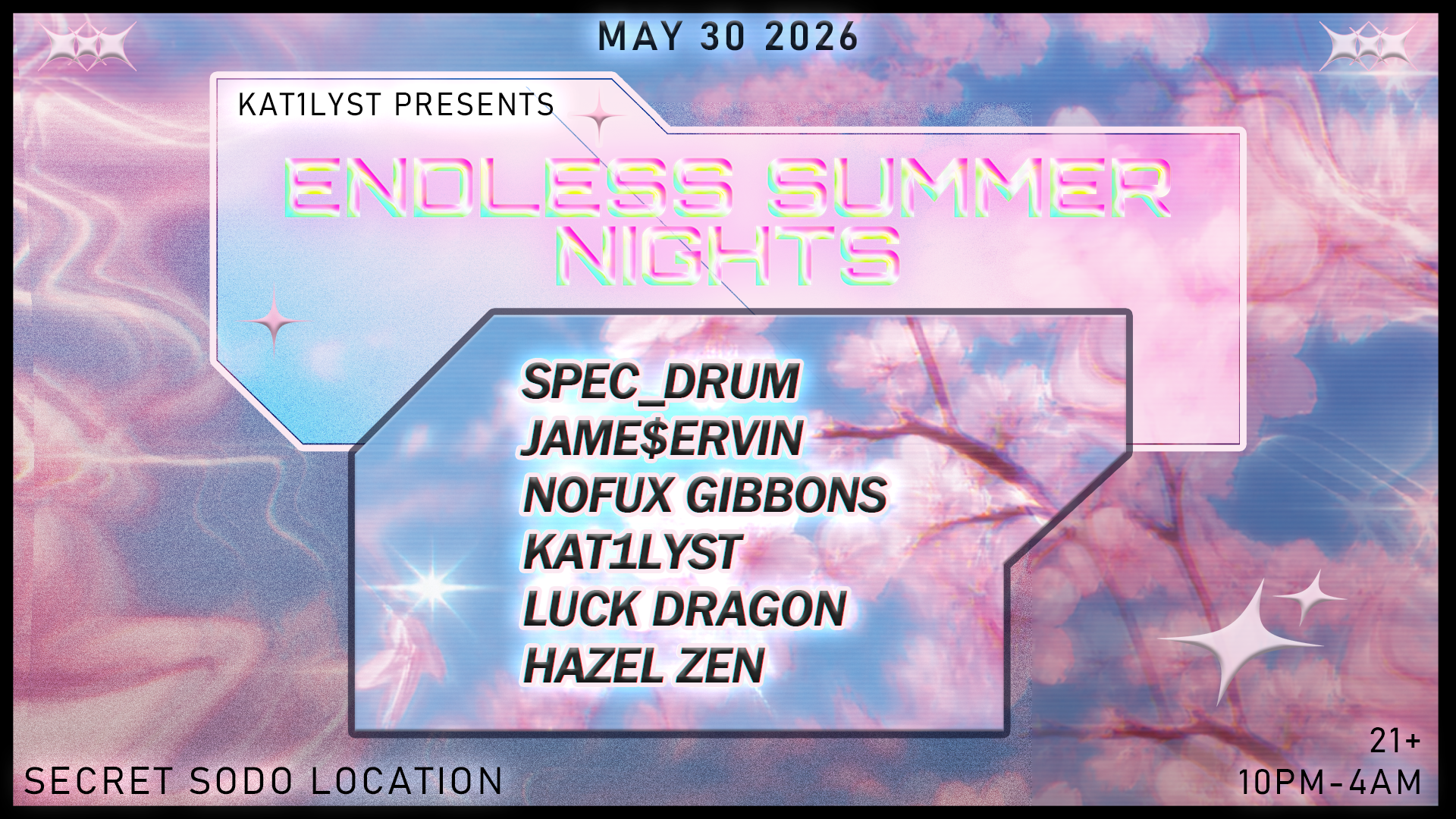 Endless Summer Nights flyer